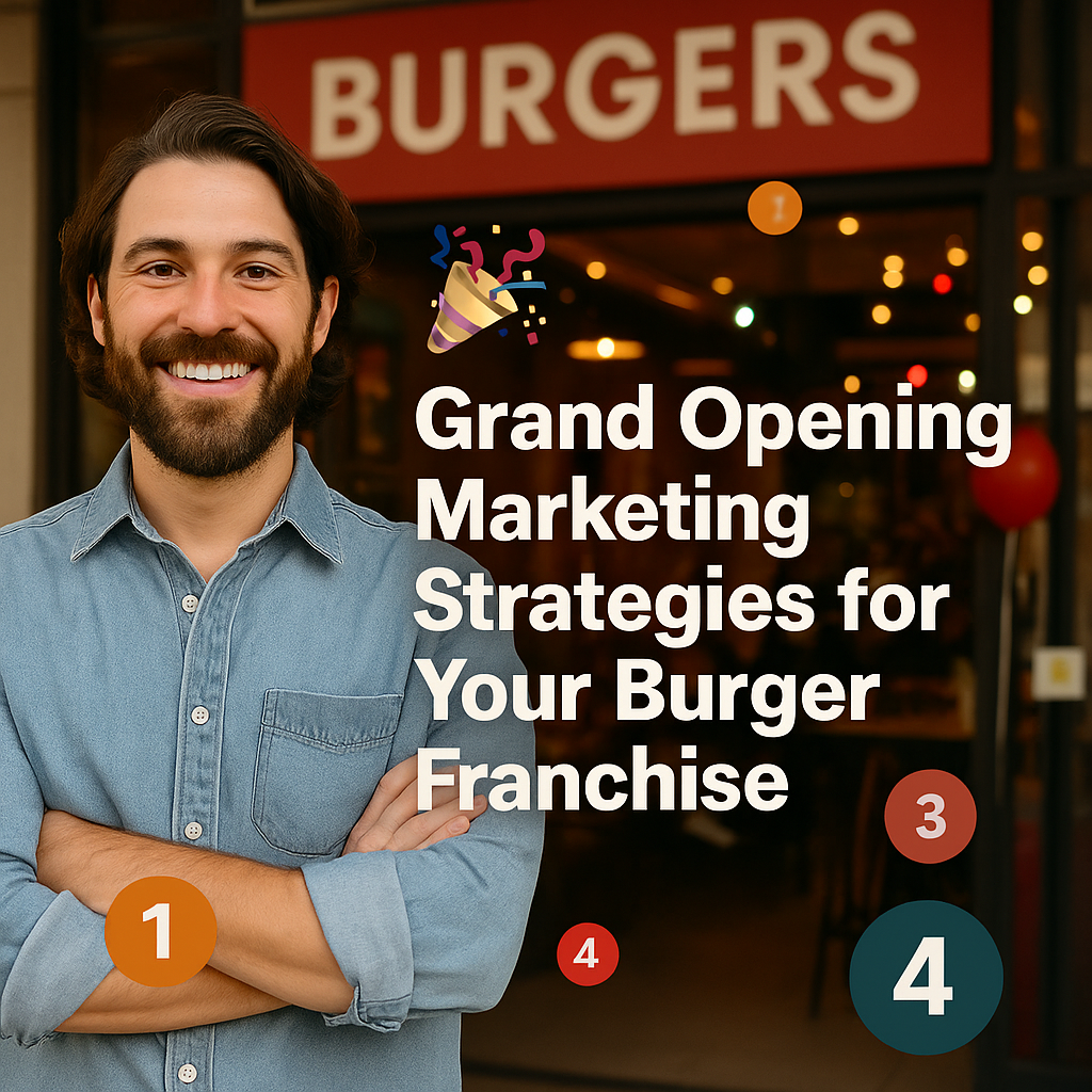 🎉 Grand Opening Marketing Strategies for Your Burger Franchise