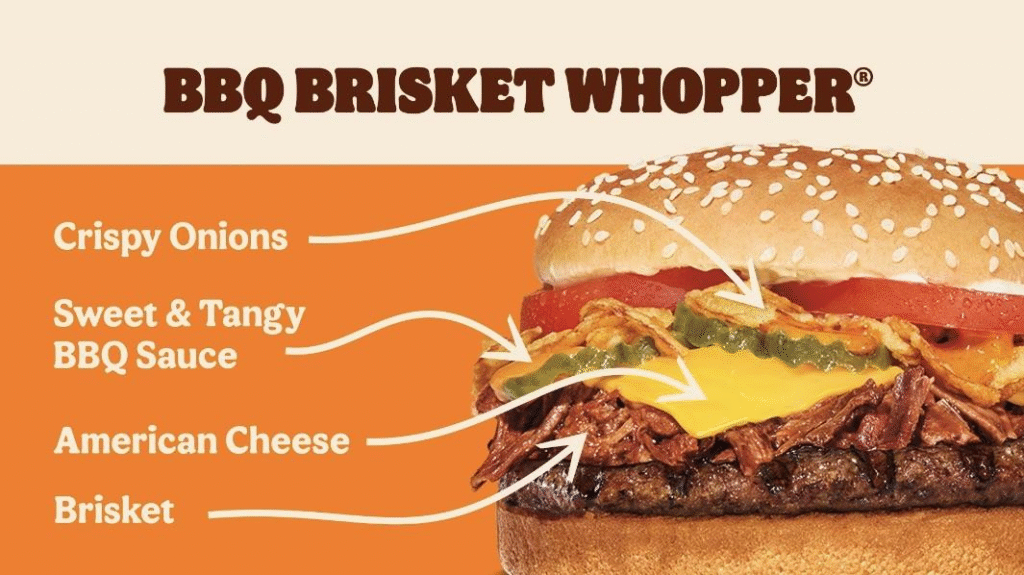 BBQ Brisket Whopper
