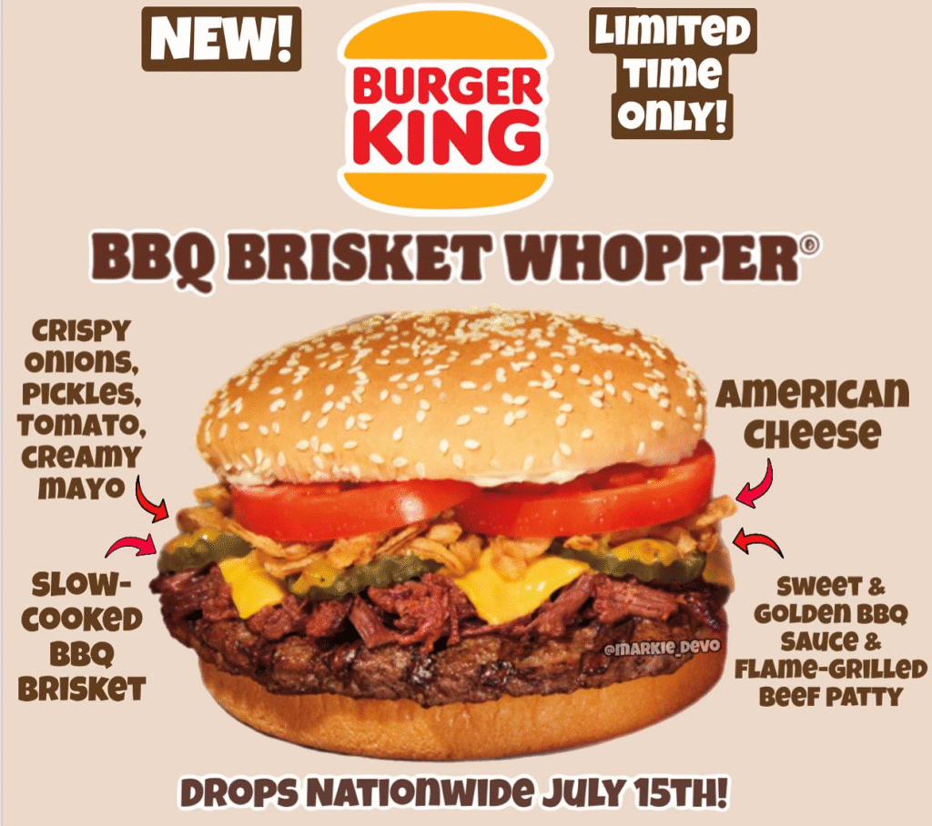 BBQ Brisket Whopper