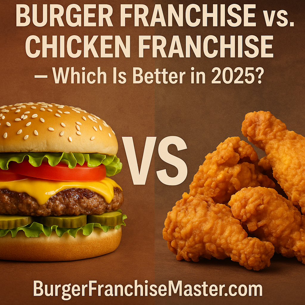 🍔 Burger Franchise vs. Chicken Franchise — Which Is Better in 2025?
